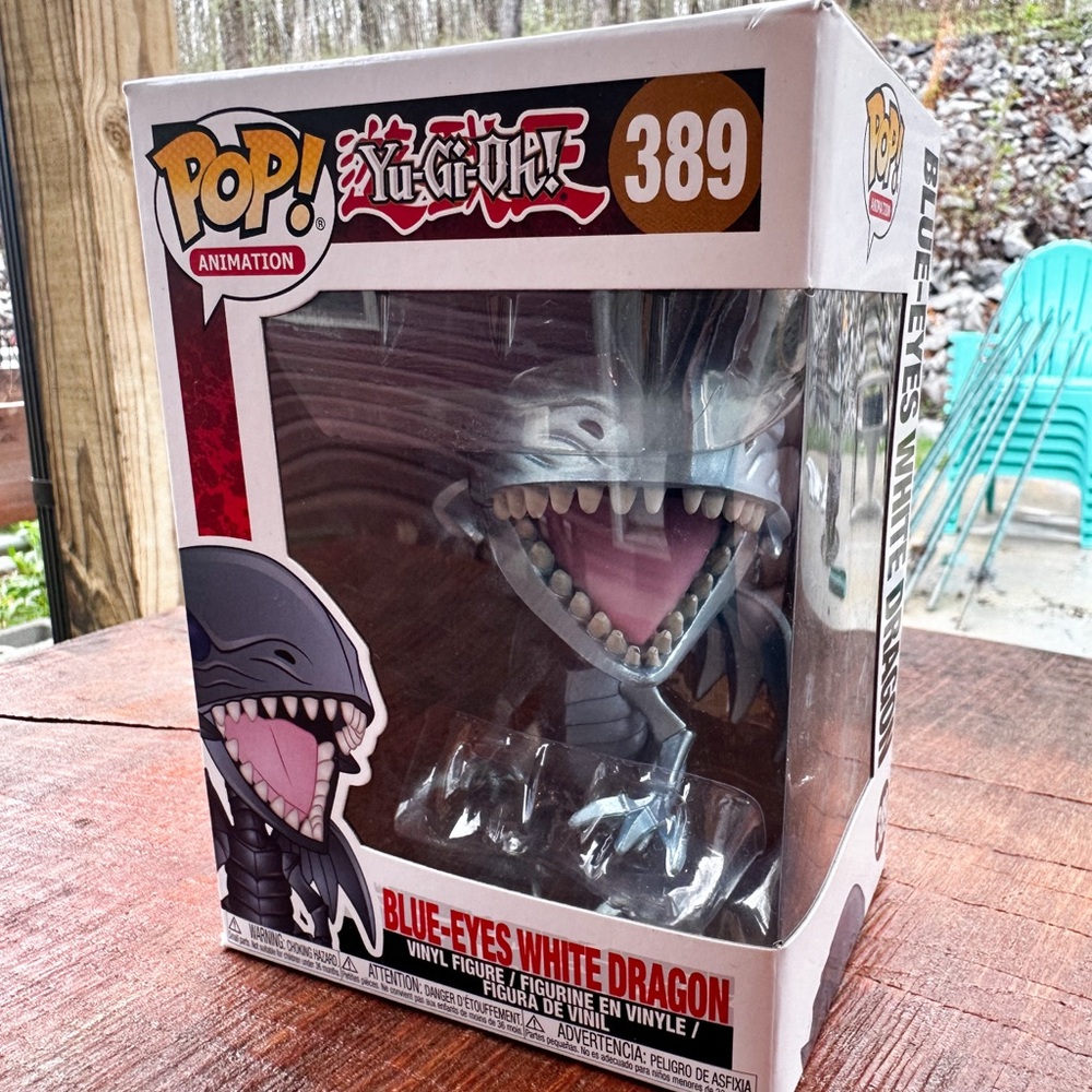 Funko Animation Yu-Gi-Oh! Blue-Eyes White Dragon Vinyl Figure